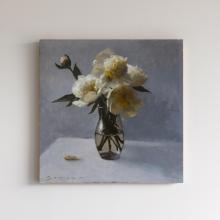 James Zamora Flowers on table 