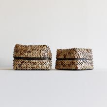Coconut Shell Boxes from objects section 
