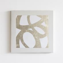 Jessica Feldheim's work is gilded with gold to create spirtual calligraphy 