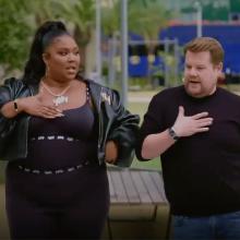 lizzo and james corden 