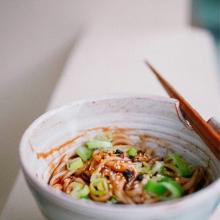 spicy peanut noodles