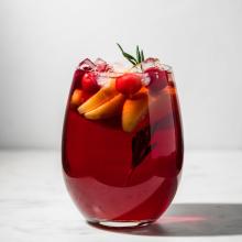 cranberry rum punch