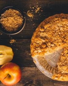 apple crumb pie