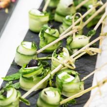 feta cucumber roll