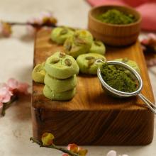 Eat | Matcha Shortbread Cookies
