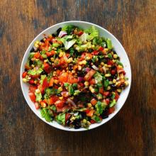 EAT | BLACK BEAN TACO SALAD 