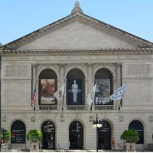 the art institute of chicago_front of building