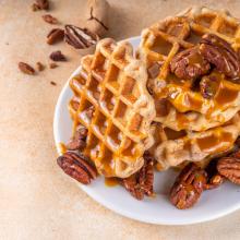 Eat | Maple Pecan Waffles 