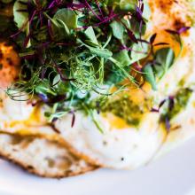 Image of huevos rancheros in tortilla cups