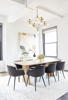 Image of From Architectural Digest: Tour Karlie Kloss Office featuring artwork from HOLLY ADDI 