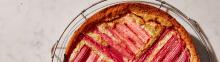 Image of Rhubarb Custard Cake