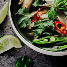 Image of vegetarian ramen