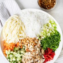 Image of VIETNAMESE CHICKEN NOODLE SALAD 