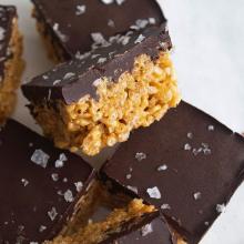 Image of Easy Peanut Butter Rice Krispie Treats 