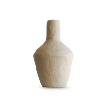 Paper Mache Vessel, Bottle Shaped by Objects