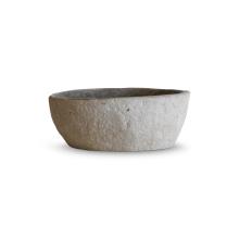 Oval Grey Riverstone Bowl by Objects