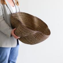 Neutral Woven Basket by Objects