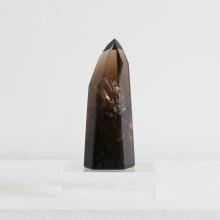 Natural Smoky Standing Polished Point by Minerals