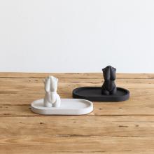 Iris Concrete Goddess Statue Noir by Objects