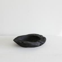 Burnt Teak Round Vessel by Objects