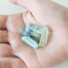 Aquamarine Crystal by Minerals