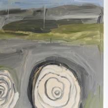 Double Camellia Landscape by Margaret Evangeline