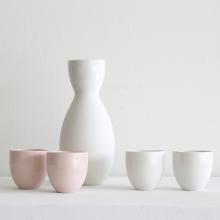 Dusty Pink Unique Cup Set of Four - Small by Kitchen