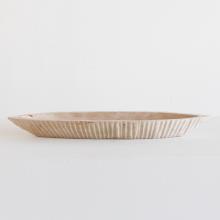 Bleached Fluted Boat by Objects