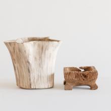 Teak Star Vase by Objects