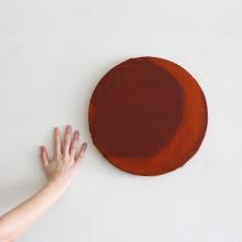 Oxblood Orb I by Kim Fonder