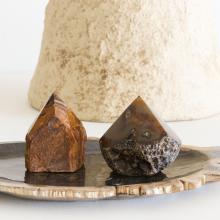 Cut Base Agate Point by Minerals