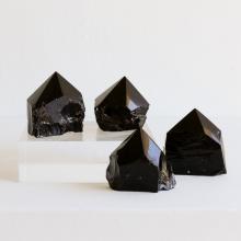 Black Obsidian Polished Point Small by Minerals