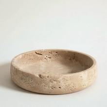 Natural Travertine Bowl by Accessories