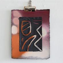 La Scrivo In Nero + Rose I by Kim Fonder
