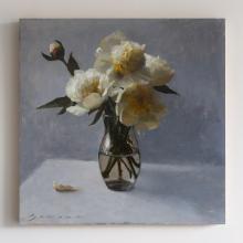 White Bouquet on a Rainy Day by James Zamora