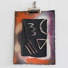 La Scrivo In Nero + Rose II by Kim Fonder