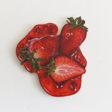 Saucy Strawberry by Abra Johnson