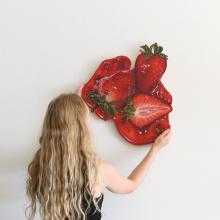 Saucy Strawberry by Abra Johnson