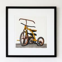 Yellow Trike by George Dombek