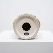 Mid-Century Japanese Glazed Majolica-Style Ceramic Camel Vessel, circa 1960s by Accessories