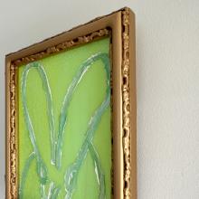 Chartreuse Bunny by Hunt Slonem