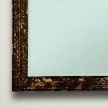 Vintage LaBarge Faux Tortoiseshell and Gilt Framed Mirror by Furniture