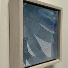 Indigo Blue Collage Study by Kim Fonder