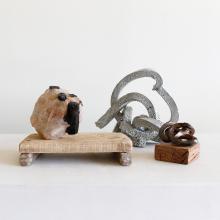 Hoop on Stand Small by Brandon Reese