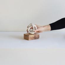 Hoop on Stand Small by Brandon Reese