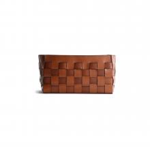 Woven Leather Basket  by Objects