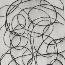 Grafitie Linea Di Segno No. 3 by Kim Fonder