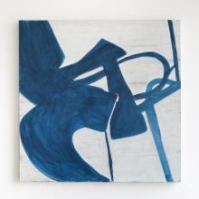 Indigo Collage I by Kim Fonder