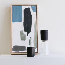 Monty Cup Latte Matte Black by Kitchen