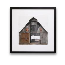 Barn with Sinclair Sign by George Dombek
